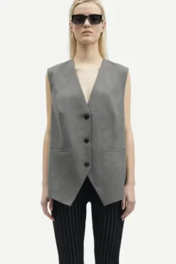 Samsoe&Samsoe - Saleni liivi, grey melange