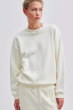 Second Female - Abadell collegepaita, off white