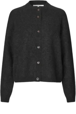 Second Female - Brook lyhyt neuletakki, black