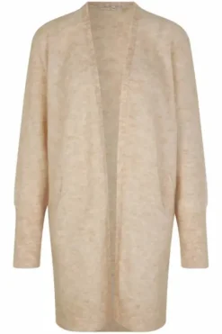 Second Female - Brook pitkä neuletakki, brazilian sand