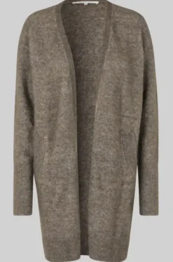 Second Female - Brook pitkä neuletakki, chocolate chip