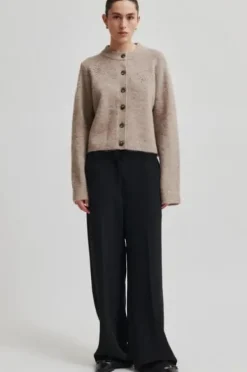 Second Female - Fique Classic Trousers, black