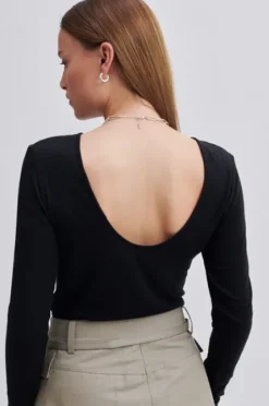 Second Female - Matima Open Back paita, musta