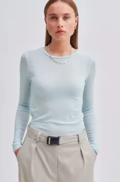 Second Female - Matima pitkähihainen paita, starlight blue