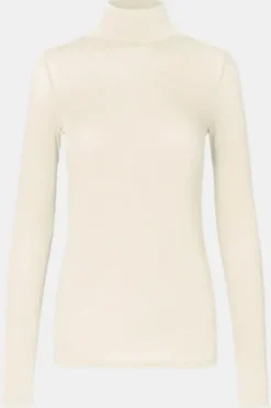 Second Female - Matima poolopaita, off white