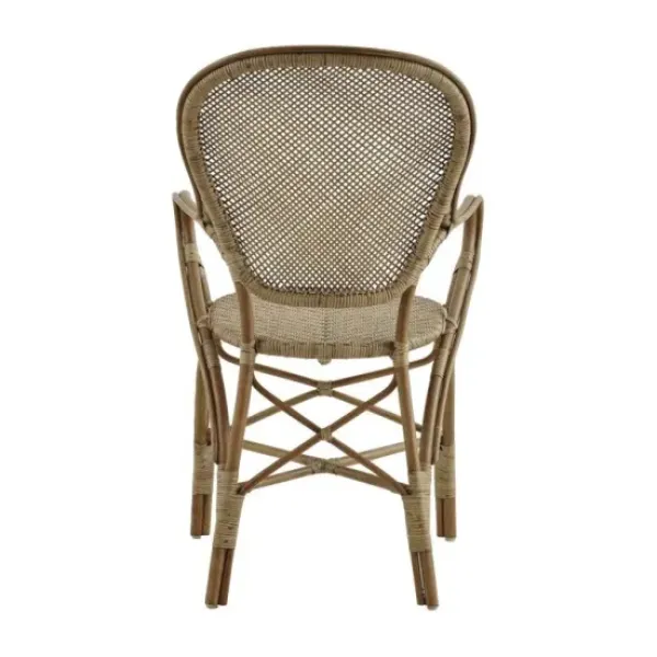 Sika-Design – Rossini rottinkituoli käsinojilla, antique