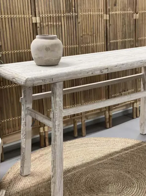 Snowdrops Copenhagen – pitkä sivupöytä PURE #670, off white