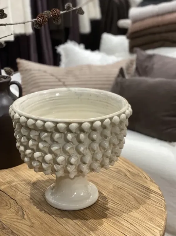 Olsson & Jensen Solanto koristekulho suuri Ø33cm, beige