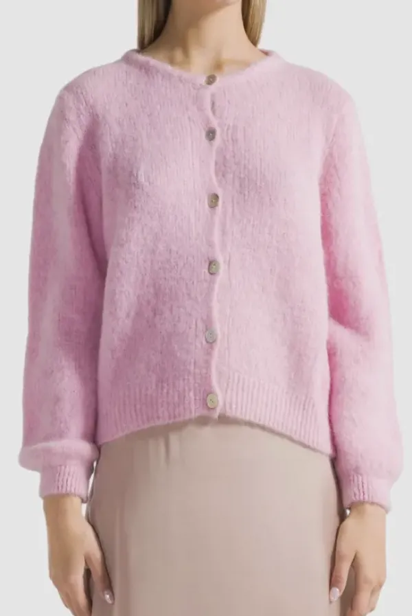 Americandreams Susan neuletakki alpakkaa, soft berry