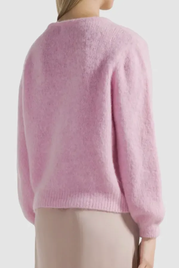 Americandreams Susan neuletakki alpakkaa, soft berry