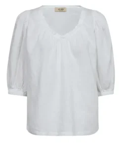 Mos Mosh Taissa pellavapaita, white