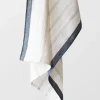 Tell Me More - Keittiöpyyhe Maya pellavaa, natural stripe