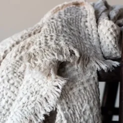 Tell Me More - Monti torkkupeitto, sand beige