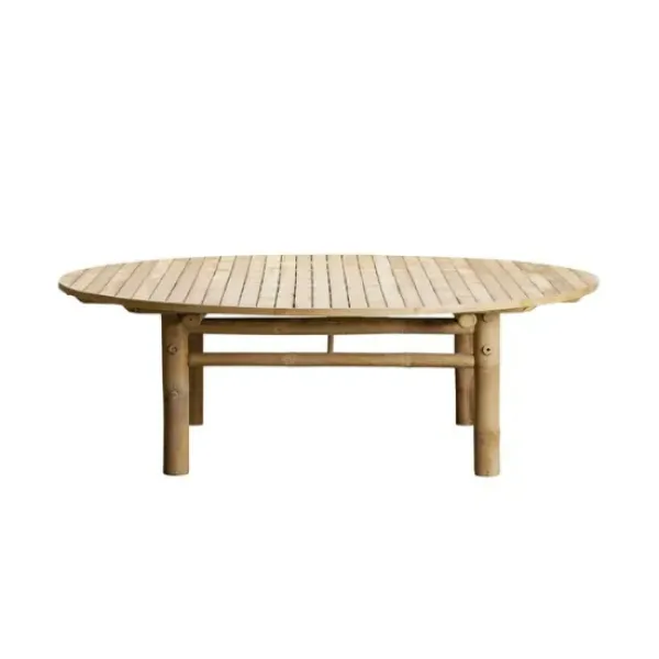 Tine K Home - bambuinen pyöreä sohvapöytä 140XH45