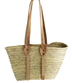 Tine K Home – korikassi pidemmillä nahkahihnoilla, NATURE S