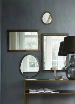 Tine K Home - metallinen konsolipöytä 35x100, honeygold