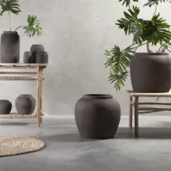 Tine K Home - saviruukku XL, ruskea