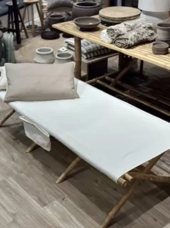 Tine K Home - taitettava aurinkopeti, valkoinen