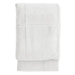 Tine K Home - tikattu päiväpeitto 190x260 cm, WHITE