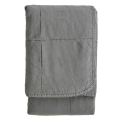 Tine K Home - tikattu päiväpeitto, 260x260cm GREY