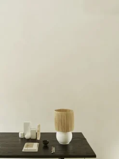 Tine K Home pyöreä pöytävalaisin, valkoinen