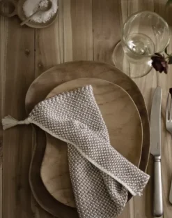 Tine K Home Tiskirätti 2pack 25x25, mocca