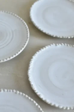 Tuias - helmilautanen Ø12cm, valkoinen