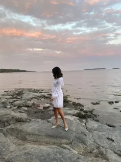 Americandreams Umi mekko short, white