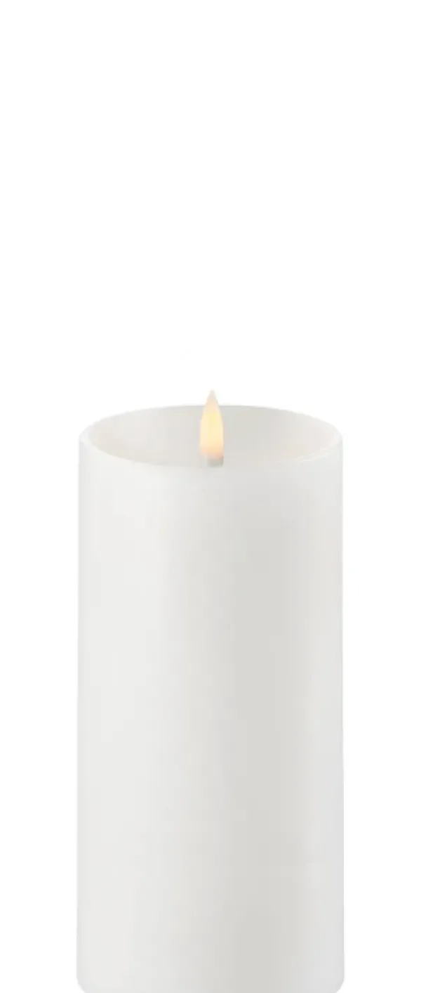 Uyuni Lighting Uyuni - LED pöytäkynttilä 15 cm, valkoinen