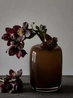 Tell Me More Verona maljakko 20cm, ruskea