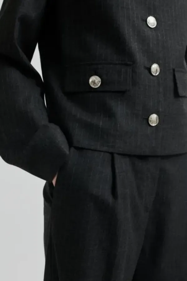 Second Female Wake housut, dark grey melange