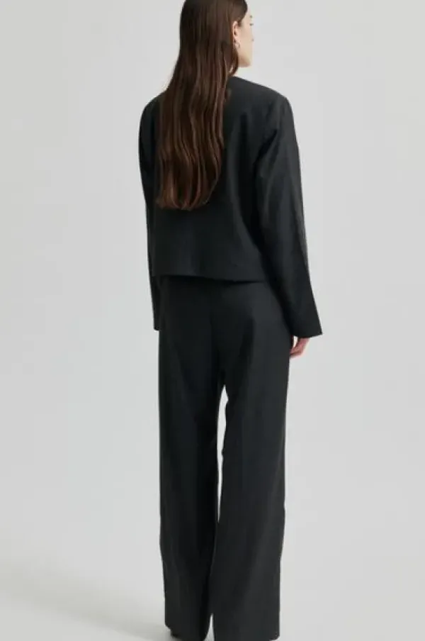 Second Female Wake housut, dark grey melange