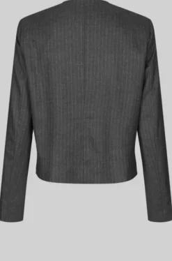 Second Female Wake lyhyt bleiseri, dark grey melange