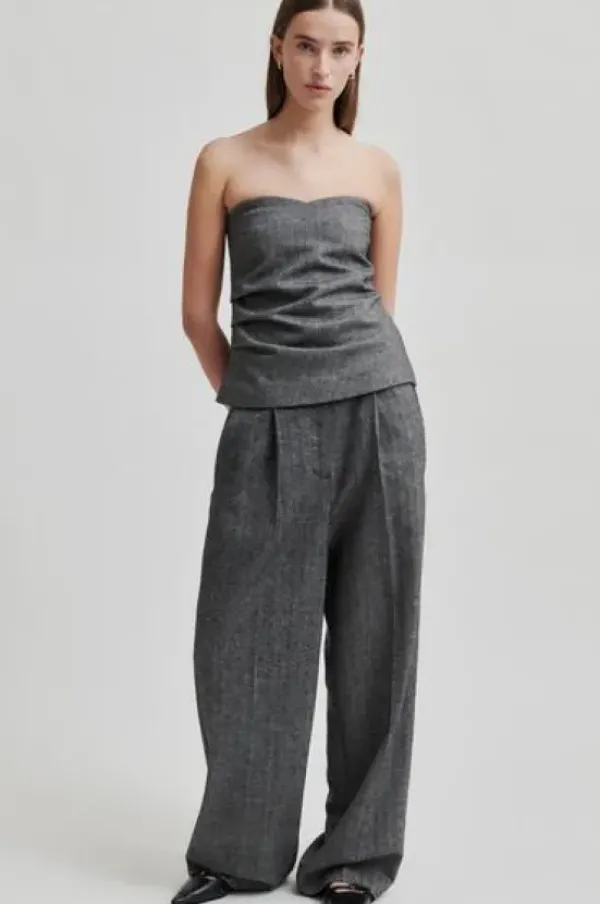 Second Female Waleria housut, black