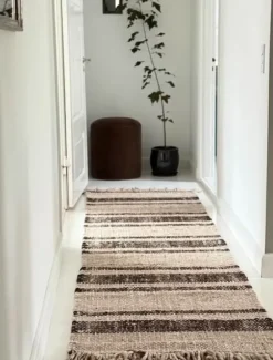 Tine K Home Warm Rug villamatto 80x300, mocca