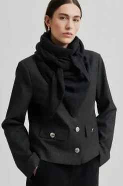 Second Female Warming neulehuivi, dark grey melange