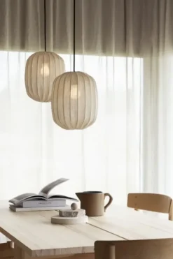 Watt & Veke Watt&Veke - Prisma 25 kattovalaisin pellavaa, natural