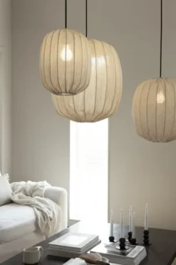 Watt & Veke Watt&Veke - Prisma 25 kattovalaisin pellavaa, natural