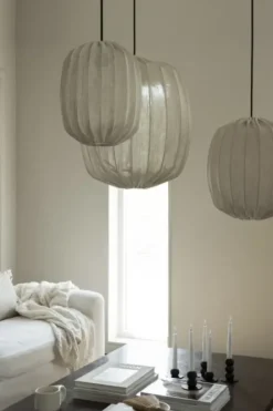 Watt & Veke Watt&Veke - Prisma 25 kattovalaisin pellavaa, natural