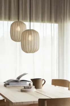 Watt & Veke Watt&Veke - Prisma 35 kattovalaisin pellavaa, natural