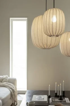 Watt & Veke Watt&Veke - Prisma 35 kattovalaisin pellavaa, natural