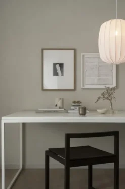 Watt & Veke Watt&Veke - Prisma 35 kattovalaisin pellavaa, white