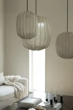 Watt & Veke Watt&Veke - Prisma 45 kattovalaisin pellavaa, natural