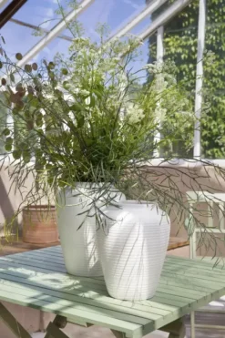 Bergs Potter Willow maljakko H35 cm, valkoinen