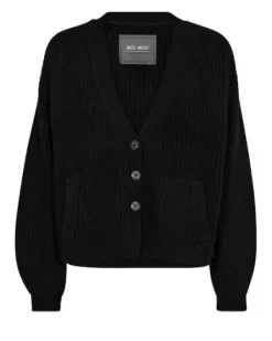 Mos Mosh Wynter neuletakki 100% villaa, black