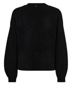 Mos Mosh Wynter neuletakki 100% villaa, black